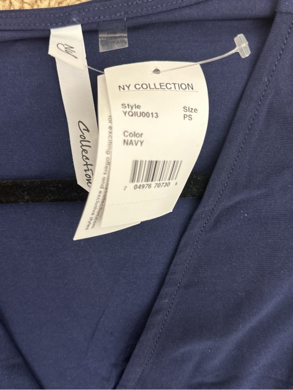 🏛️✨ NWT New York Collection Royal Blue Petite Jumpsuit | PS - Picture 6 of 10
